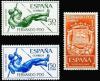 Фернандо По, 1965, День почтовой марки, Гербы, спорт, 3 марки